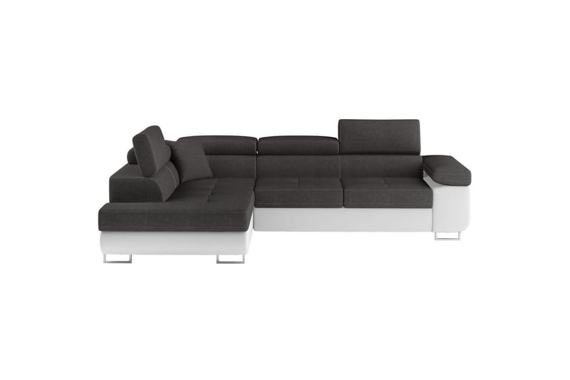 Kulmasohva Eltap Anton 272x203x85 cm - Sawana 05, Soft 17, Harmaa, Valkoinen, Vasen - Huonekalut - Sohva - Vuodesohva