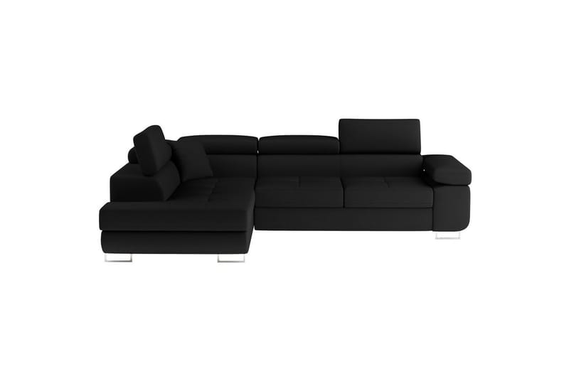 Kulmasohva Eltap Anton 272x203x85 cm - Sawana 14, Musta, Vasen - Huonekalut - Sohva - Vuodesohva