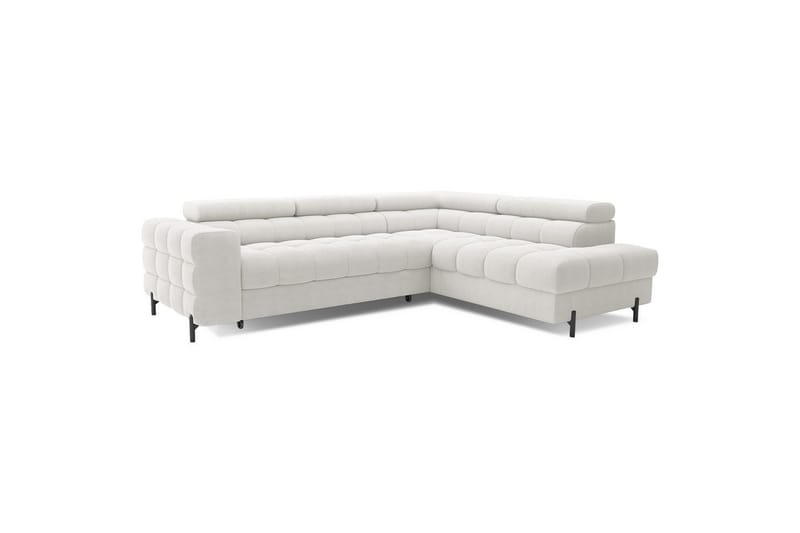 Kulmasohva Eltap Ferucce 276x200x93 cm - Amore 01, Valkoinen, Oikea - Huonekalut - Sohva - Vuodesohva