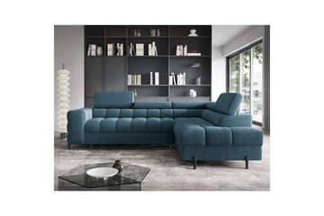 Kulmasohva Eltap Ferucce 276x200x93 cm - Amore 40, Tummansininen, Oikea - Huonekalut - Sohva - Vuodesohva