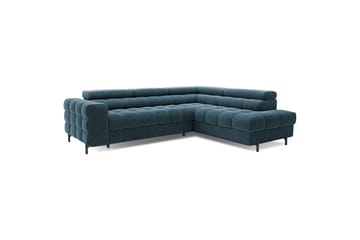 Kulmasohva Eltap Ferucce 276x200x93 cm - Amore 40, Tummansininen, Oikea - Huonekalut - Sohva - Vuodesohva