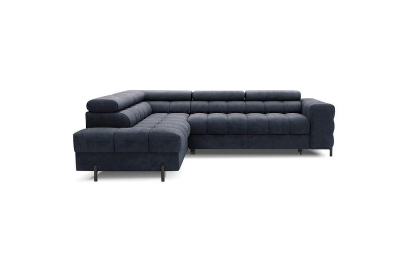 Kulmasohva Eltap Ferucce 276x200x93 cm - Aura 40, tummansininen, Vasen - Huonekalut - Sohva - Vuodesohva