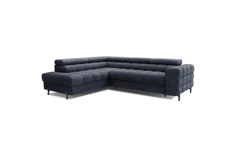 Kulmasohva Eltap Ferucce 276x200x93 cm - Aura 40, tummansininen, Vasen - Huonekalut - Sohva - Vuodesohva