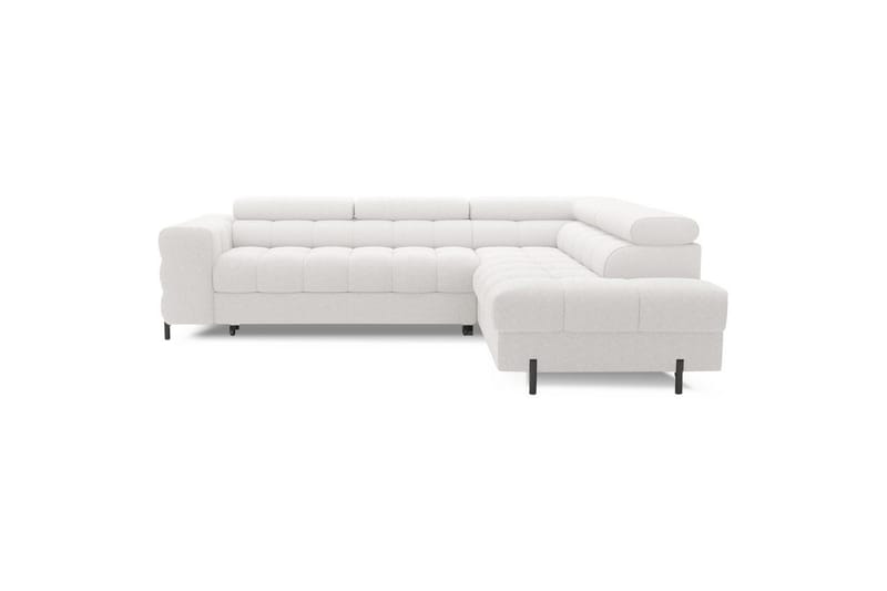 Kulmasohva Eltap Ferucce 276x200x93 cm, Royal 01, Valkoinen, Oikea