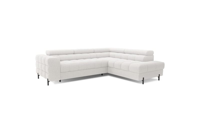 Kulmasohva Eltap Ferucce 276x200x93 cm - Royal 01, Valkoinen, Oikea - Huonekalut - Sohva - Vuodesohva