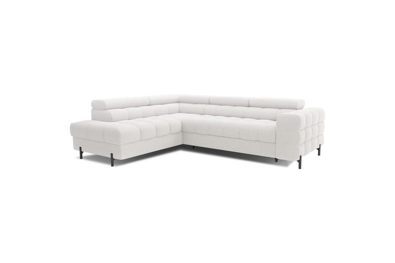 Kulmasohva Eltap Ferucce 276x200x93 cm - Royal 01, Valkoinen, Vasen - Huonekalut - Sohva - Vuodesohva