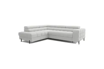 Kulmasohva Eltap Ferucce 276x200x93 cm - Royal 03, Vaaleanharmaa, Vasen - Huonekalut - Sohva - Vuodesohva