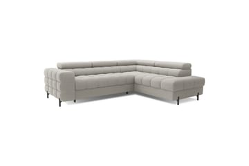 Kulmasohva Eltap Ferucce 276x200x93 cm - Royal 18, Beige Vaalea, Oikea - Huonekalut - Sohva - Vuodesohva
