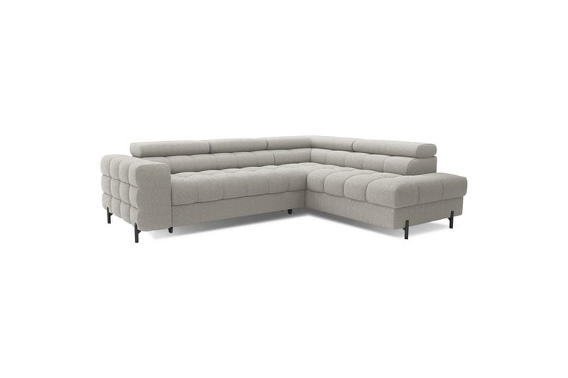 Kulmasohva Eltap Ferucce 276x200x93 cm - Royal 18, Beige Vaalea, Oikea - Huonekalut - Sohva - Vuodesohva
