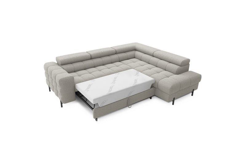 Kulmasohva Eltap Ferucce 276x200x93 cm - Royal 18, Beige Vaalea, Oikea - Huonekalut - Sohva - Vuodesohva