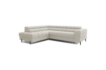 Kulmasohva Eltap Ferucce 276x200x93 cm - Royal 18, Vaalea beige, Vasen - Huonekalut - Sohva - Vuodesohva