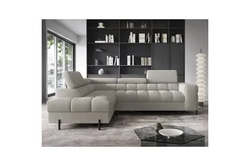 Kulmasohva Eltap Ferucce 276x200x93 cm - Royal 20, Beige, Vasen - Huonekalut - Sohva - Vuodesohva