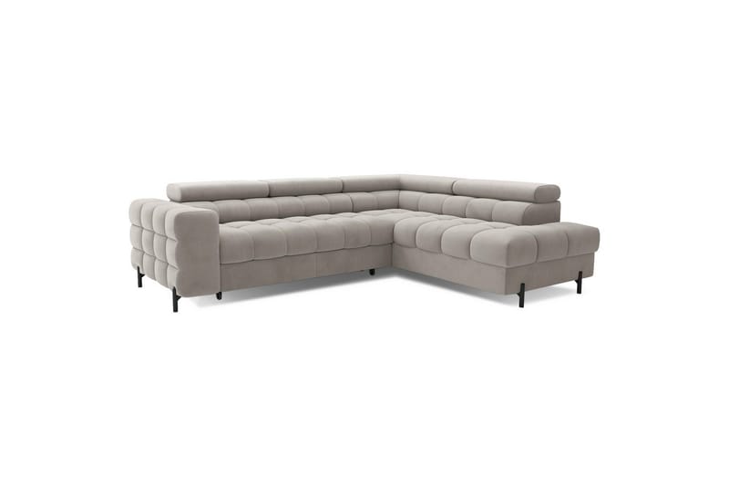 Kulmasohva Eltap Ferucce 276x200x93 cm - Paros 02, Beige, Oikea - Huonekalut - Sohva - Vuodesohva