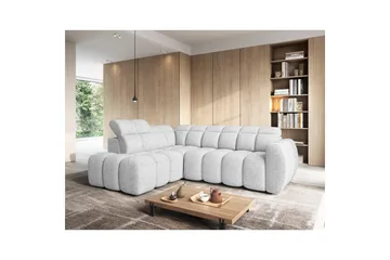 Kulmasohva Eltap Flconn 258x208x107 cm - Coralline 01, harmaa, Vasen - Huonekalut - Sohva - Vuodesohva