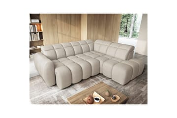 Kulmasohva Eltap Flconn 258x208x107 cm - Royal 18, Beige, Oikea - Huonekalut - Sohva - Vuodesohva