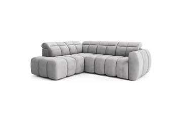 Kulmasohva Eltap Flconn 258x208x107 cm - Sola 04, Harmaa, Vasen - Huonekalut - Sohva - Vuodesohva