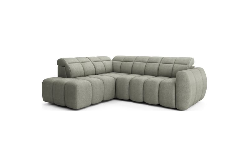 Kulmasohva Eltap Flconn 258x208x107 cm - Xillar 100, Vihreä, Vasen - Huonekalut - Sohva - Vuodesohva