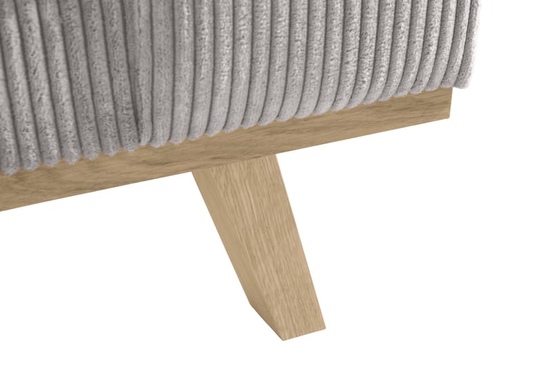 Copenhagen 6-istuttava L-muotoinen Kulmasohva Manchester-kankaalla - Vaaleanharmaa - Huonekalut - Sohva - Kulmasohva