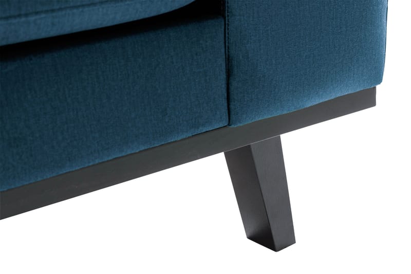 Copenhagen 6-istuttava L-muotoinen Kulmasohva Sametilla - Sininen - Huonekalut - Sohva - Kulmasohva