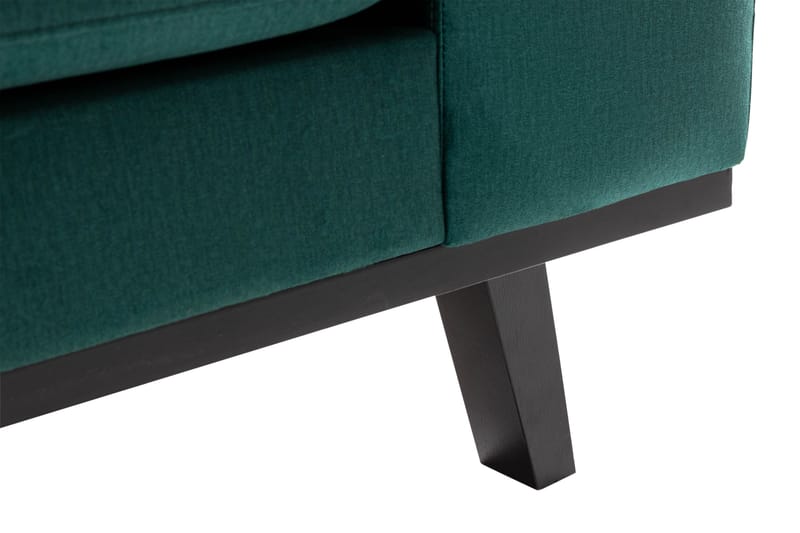 Copenhagen 6-istuttava L-muotoinen Kulmasohva Sametilla - Vihreä - Huonekalut - Sohva - Kulmasohva