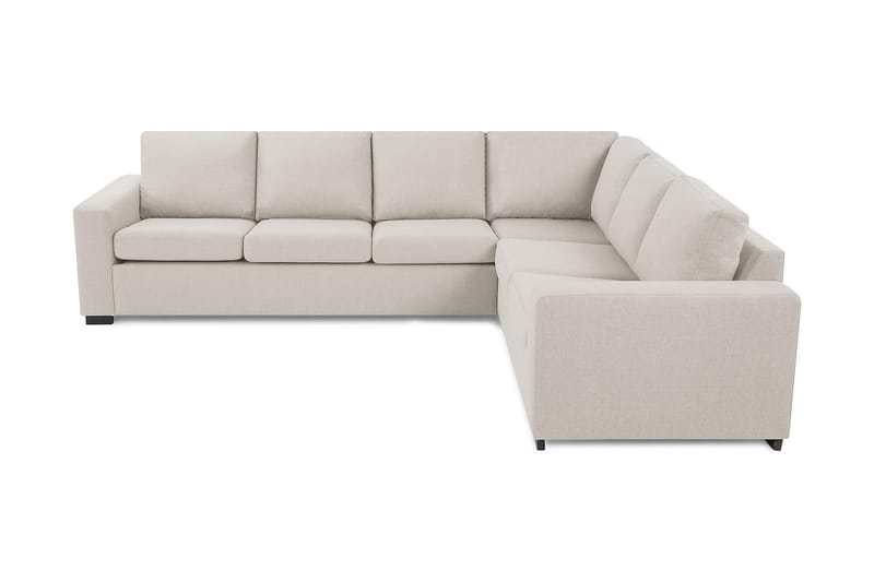 Crazy 5-istuttava Käännettävä L-muotoinen Large Kulmasohva Kankaalla - Beige - Huonekalut - Sohva - Kulmasohva