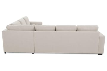 Crazy 5-istuttava Käännettävä L-muotoinen Large Kulmasohva Kankaalla - Beige - Huonekalut - Sohva - Kulmasohva