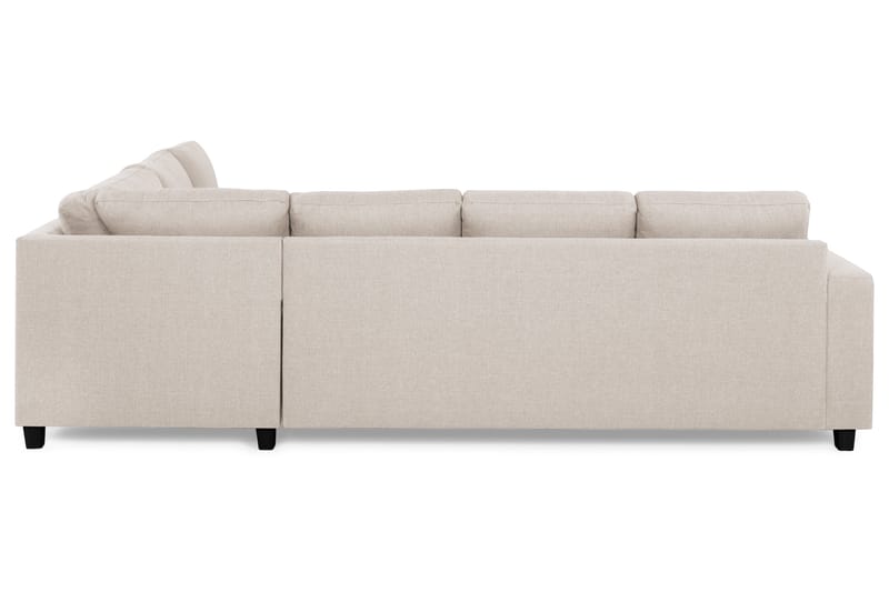 Crazy 5-istuttava Käännettävä L-muotoinen Large Kulmasohva Kankaalla - Beige - Huonekalut - Sohva - Kulmasohva