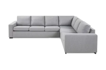 Crazy 5-istuttava Käännettävä L-muotoinen Large Kulmasohva Kankaalla