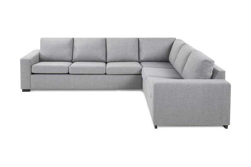 Crazy 5-istuttava Käännettävä L-muotoinen Large Kulmasohva Kankaalla - Harmaa - Huonekalut - Sohva - Kulmasohva