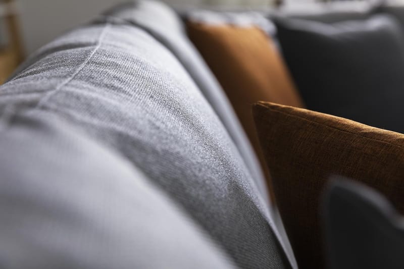 Crazy 5-istuttava Käännettävä L-muotoinen Large Kulmasohva Kankaalla - Harmaa - Huonekalut - Sohva - Kulmasohva