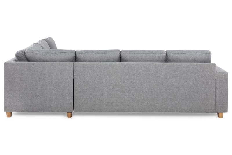 Crazy 5-istuttava Käännettävä L-muotoinen Large Kulmasohva Kankaalla - Harmaa - Huonekalut - Sohva - Kulmasohva