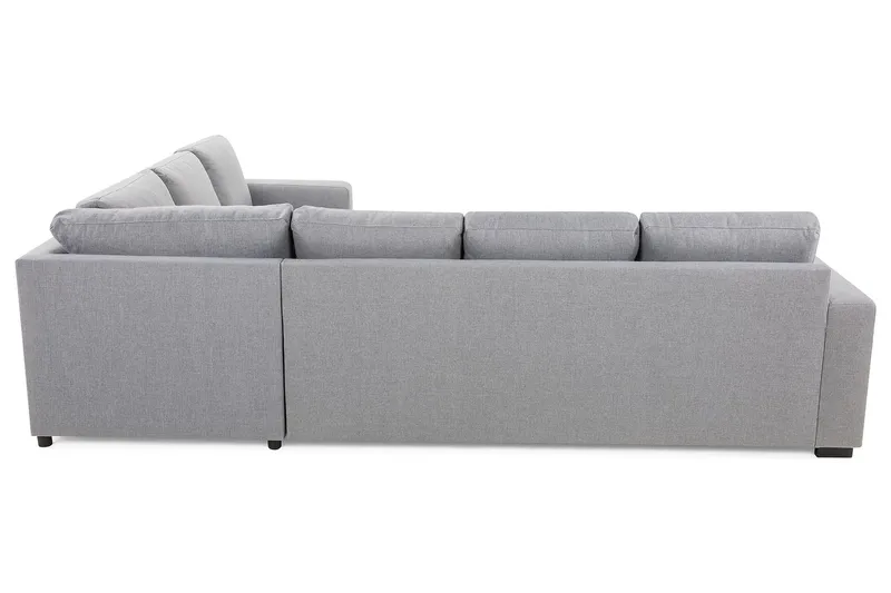 Crazy 5-istuttava Käännettävä L-muotoinen Large Kulmasohva Kankaalla - Harmaa - Huonekalut - Sohva - Kulmasohva