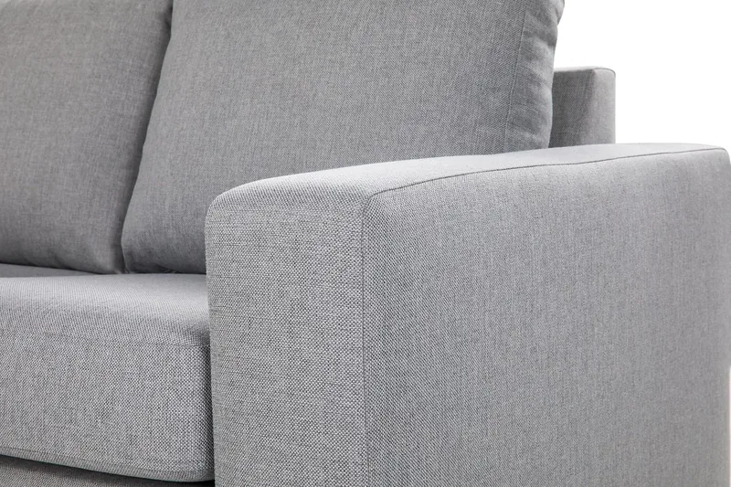 Crazy 5-istuttava Käännettävä L-muotoinen Large Kulmasohva Kankaalla - Harmaa - Huonekalut - Sohva - Kulmasohva