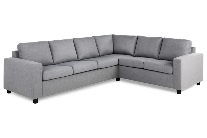 Crazy 5-istuttava Käännettävä L-muotoinen Large Kulmasohva Kankaalla - Harmaa - Huonekalut - Sohva - Kulmasohva