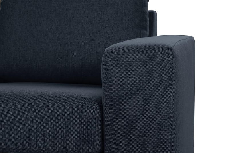 Crazy 5-istuttava Käännettävä L-muotoinen Large Kulmasohva Kankaalla - Sininen - Huonekalut - Sohva - Kulmasohva