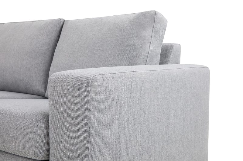 Crazy 5-istuttava Vasenkätinen U-muotoinen Kulmasohva Divaanilla Kankaalla - Harmaa - Huonekalut - Sohva - Kulmasohva - Kulmadivaanisohva