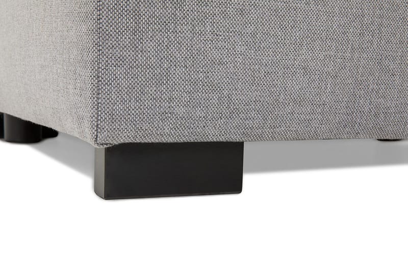 Crazy 5-istuttava Vasenkätinen U-muotoinen Kulmasohva Divaanilla Kankaalla - Harmaa - Huonekalut - Sohva - Kulmasohva - Kulmadivaanisohva