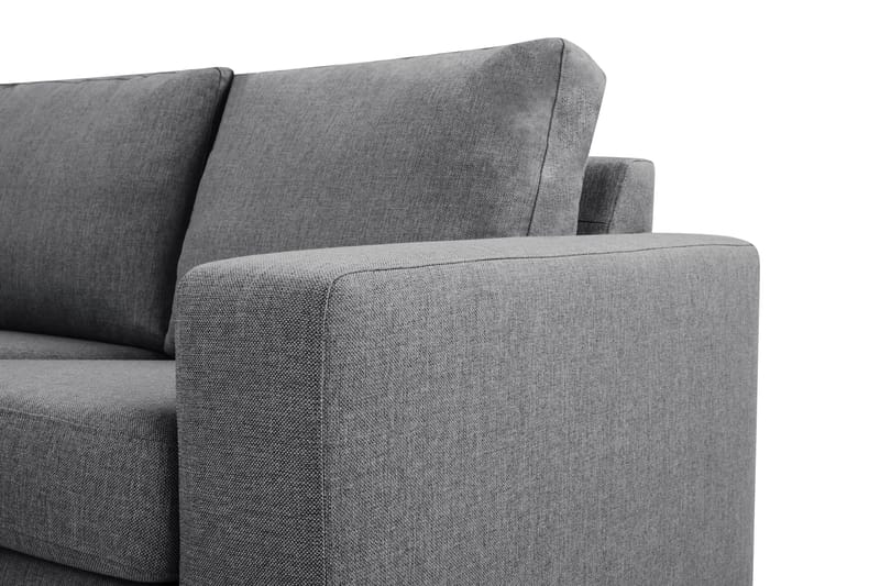 Crazy 5-istuttava Vasenkätinen U-muotoinen Kulmasohva Divaanilla Kankaalla - Tummanharmaa - Huonekalut - Sohva - Kulmasohva - Kulmadivaanisohva