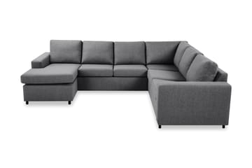 Crazy 5-istuttava Vasenkätinen U-muotoinen Kulmasohva Divaanilla Kankaalla