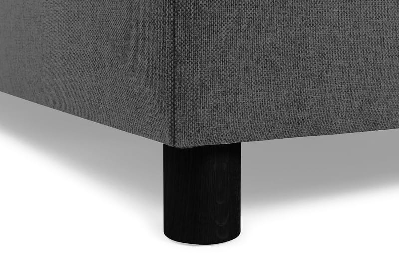 Crazy 5-istuttava Vasenkätinen U-muotoinen Kulmasohva Divaanilla Kankaalla - Tummanharmaa - Huonekalut - Sohva - Kulmasohva - Kulmadivaanisohva