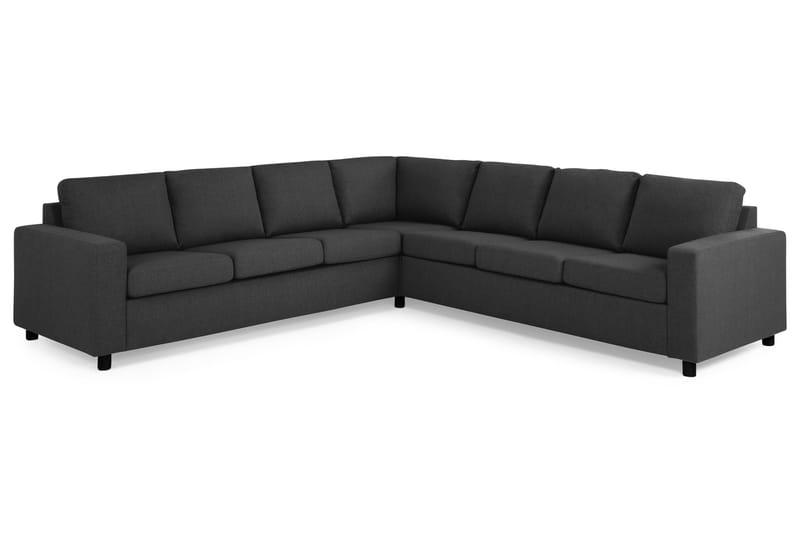 Crazy 6-istuttava Käännettävä L-muotoinen X-Large Kulmasohva Kankaalla - Antrasiitti - Huonekalut - Sohva - Kulmasohva