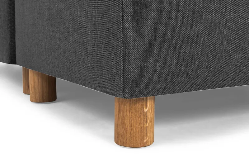 Crazy 6-istuttava Käännettävä L-muotoinen X-Large Kulmasohva Kankaalla - Antrasiitti - Huonekalut - Sohva - Kulmasohva