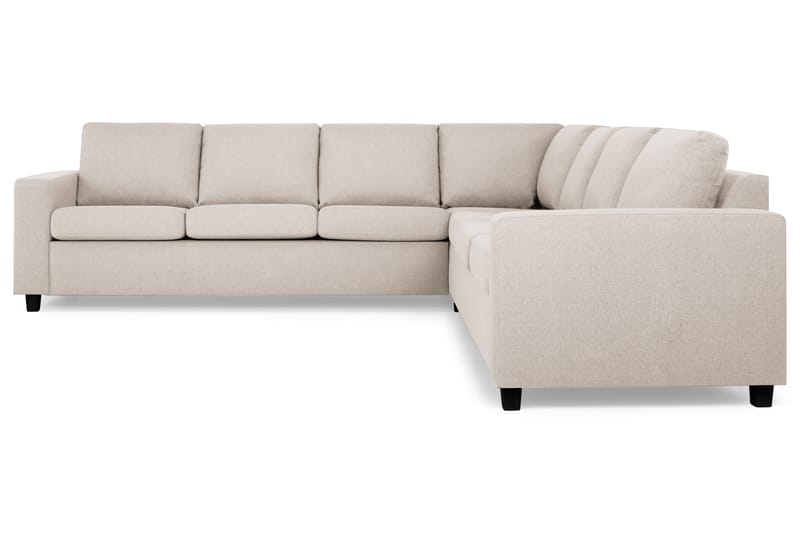 Crazy 6-istuttava Käännettävä L-muotoinen X-Large Kulmasohva Kankaalla - Beige - Huonekalut - Sohva - Kulmasohva