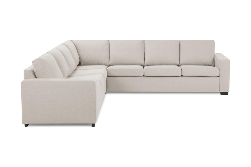 Crazy 6-istuttava Käännettävä L-muotoinen X-Large Kulmasohva Kankaalla - Beige - Huonekalut - Sohva - Kulmasohva
