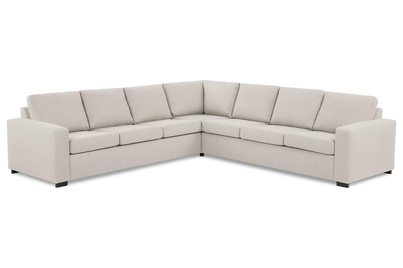Crazy 6-istuttava Käännettävä L-muotoinen X-Large Kulmasohva Kankaalla - Beige - Huonekalut - Sohva - Kulmasohva