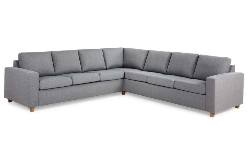 Crazy 6-istuttava Käännettävä L-muotoinen X-Large Kulmasohva Kankaalla - Harmaa - Huonekalut - Sohva - Kulmasohva