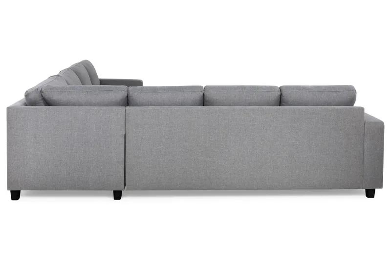 Crazy 6-istuttava Käännettävä L-muotoinen X-Large Kulmasohva Kankaalla - Harmaa - Huonekalut - Sohva - Kulmasohva