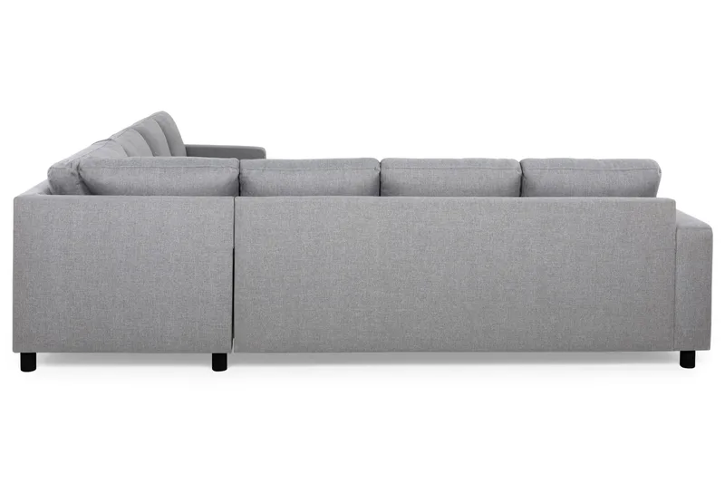 Crazy 6-istuttava Käännettävä L-muotoinen X-Large Kulmasohva Kankaalla - Harmaa - Huonekalut - Sohva - Kulmasohva