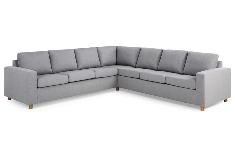 Crazy 6-istuttava Käännettävä L-muotoinen X-Large Kulmasohva Kankaalla - Harmaa - Huonekalut - Sohva - Kulmasohva