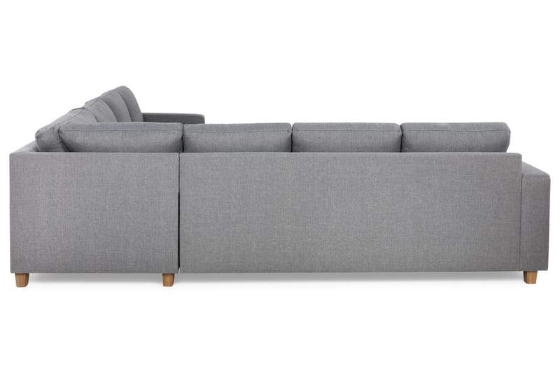 Crazy 6-istuttava Käännettävä L-muotoinen X-Large Kulmasohva Kankaalla - Harmaa - Huonekalut - Sohva - Kulmasohva